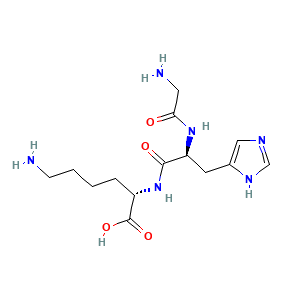 Tripeptide-1 (HCl) molecular structure CAS 49557-75-7
